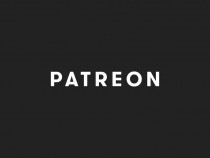 Patreon logo black and white