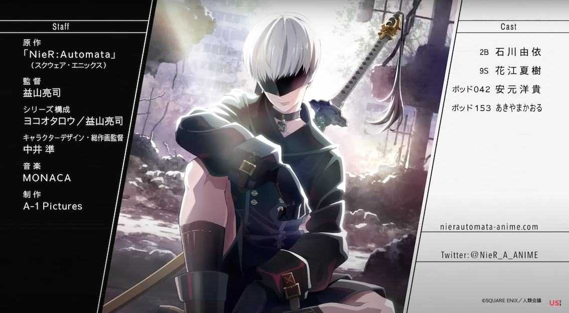 NieR Automata Anime Adaptation Release Date Cast Characters Plot Story  Studio Trailer  The SportsGrail