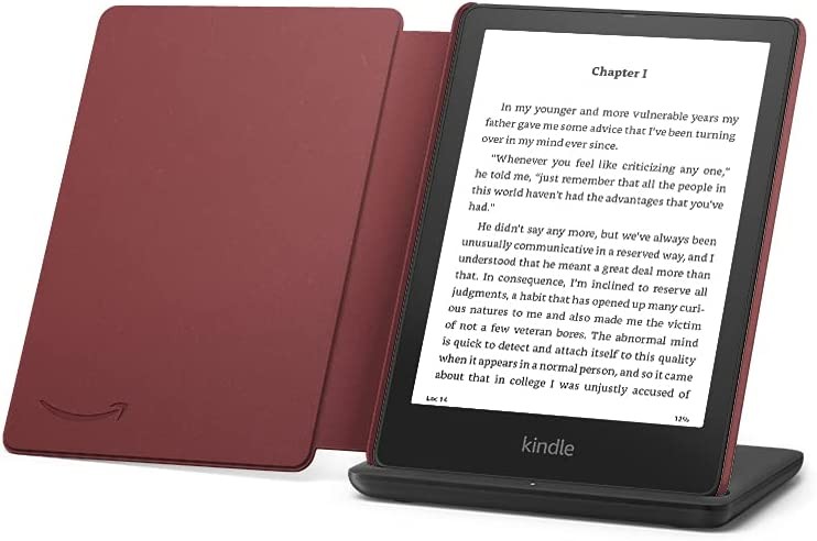 Amazon Prime Early Access Sale 2022 Kindle Paperwhite Signature Edition with Amazon Leather Cover
