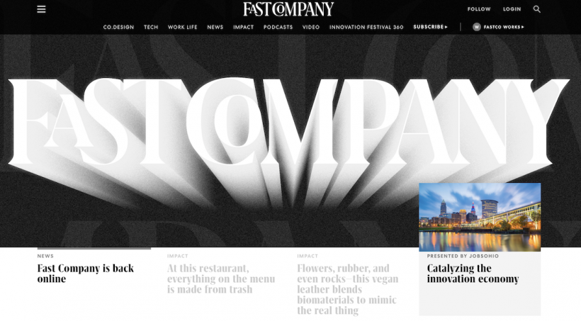 Fast Company is Online Again After 8-Day Shutdown Due to Hacking