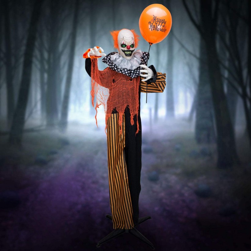5 Animated Halloween Decors You Can Find on Amazon - Creepy Clown