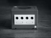 Nintendo Gamecube greyscaled