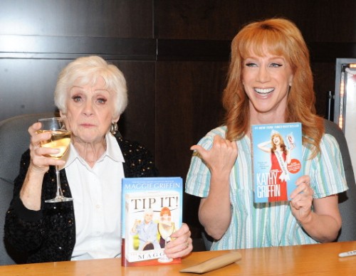 Kathy Griffin and Maggie Griffin