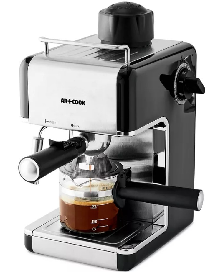 Macy's Black Friday Deals 2022 - Art & Cook Espresso Coffee Machine