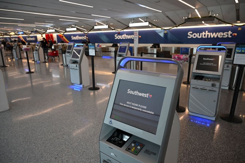 Southwest Airlines check in area