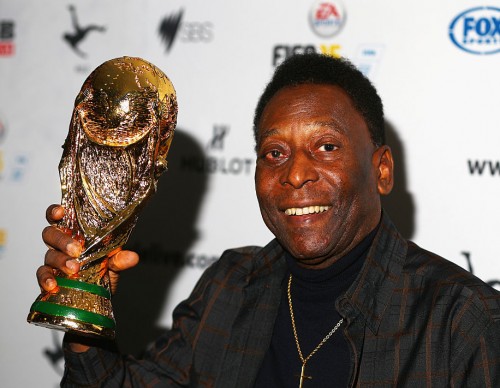 Pele World cup trophy March 2015
