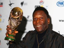 Pele World cup trophy March 2015