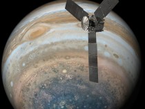 NASA Juno spacecraft and Jupiter