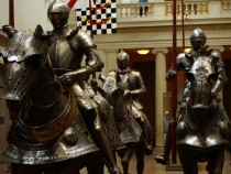 medieval knight mannequins