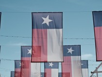 Texas state flags
