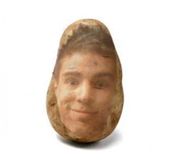 Potato with Your Face Print