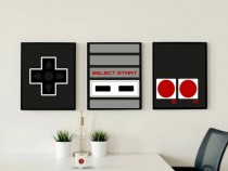 NES Controller Poster Set