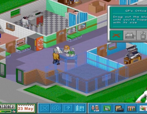 Theme Hospital gameplay screenshot