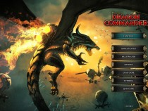 Divinity dragon commander main menu screen