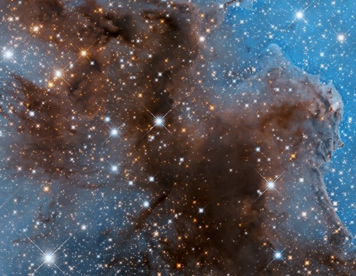 Carina Nebula new Hubble view