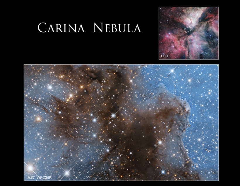 Carina Nebula hubble full view