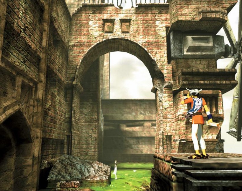 Ico PlayStation 2 gameplay screenshot