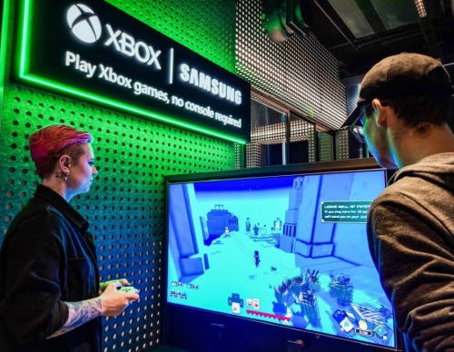 Samsung Xbox free to play gaming zones