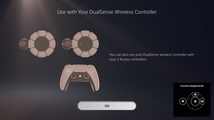 Sony PS5 access controller pairing