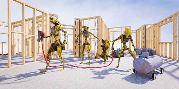 Robotic Construction Workers