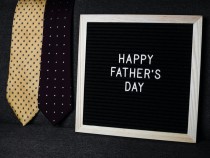 Father's day tie and note