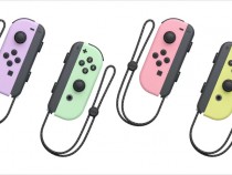 Nintendo pastel joy con controllers
