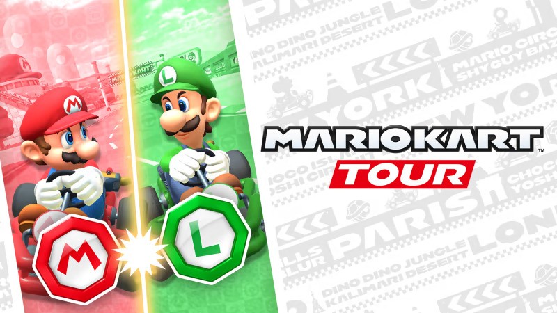 Mario Kart tour Mario vs. Luigi tour