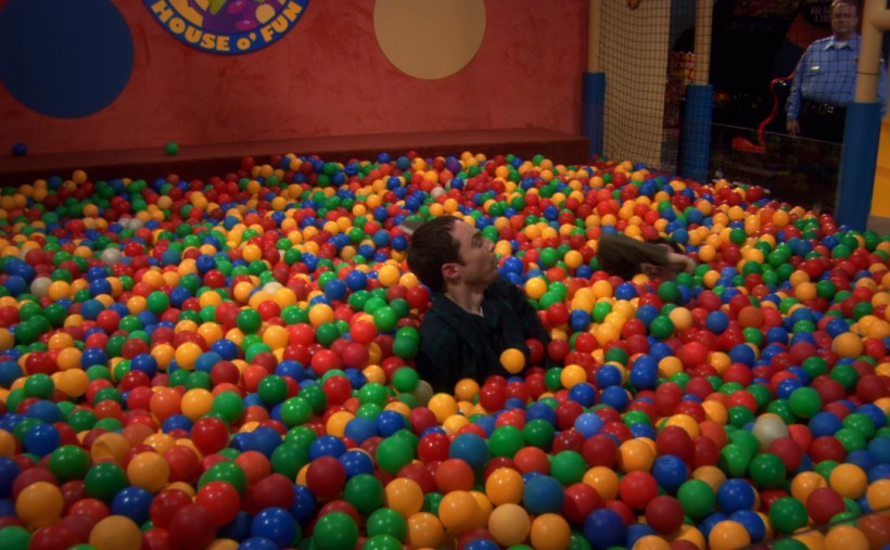 Sheldon in the Ball Pit