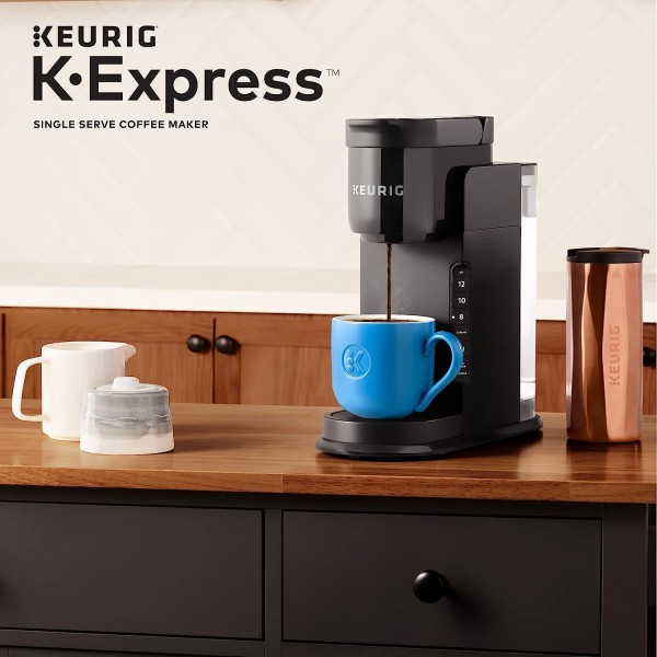 Keurig - K-Mini Plus Single Serve K-Cup Pod Coffee Maker - Misty Green