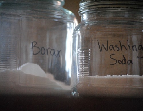 borax and washing soda