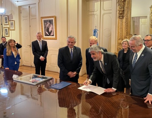 Argentina signs artemis accords