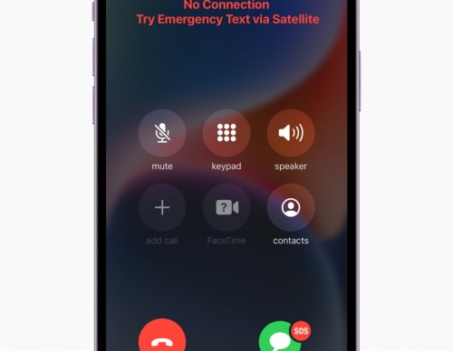 Apple Emergency SOS via Satellite