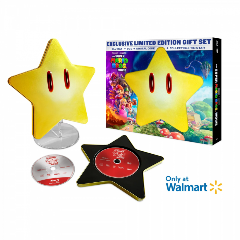 'The Super Mario Bros. Movie' Limited Edition Giftset with Collectible Tin Star