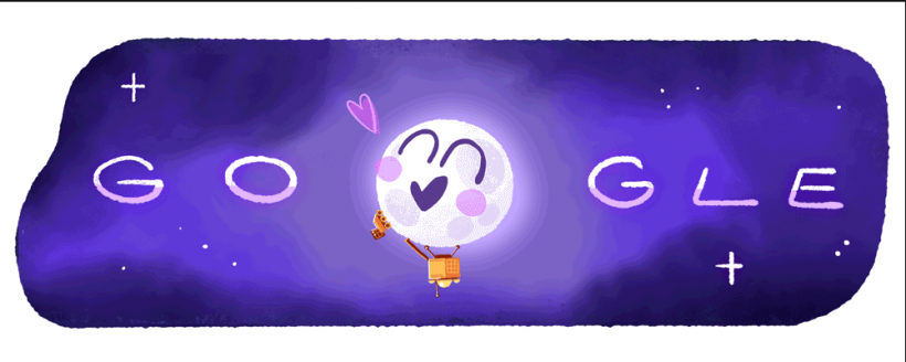 Google chandrayaan-3 celebratory doodle