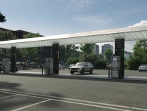 Mercedes-Benz High-Power Charging Netowrk charging station