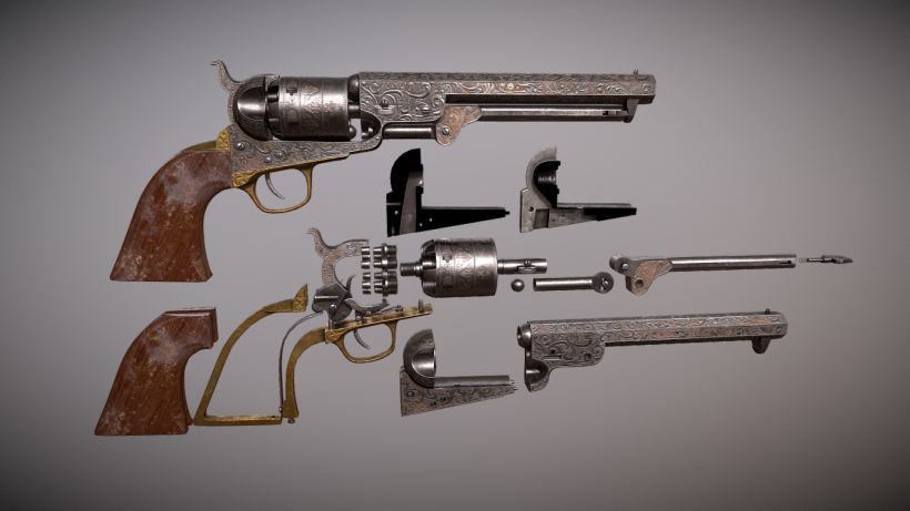 Red Dead Redemption II: Colt Navy Revolver