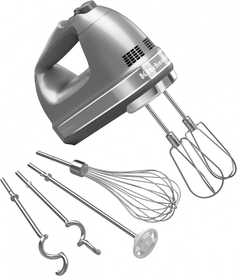 Amazon Deals: KitchenAid 9-Speed Digital Hand Mixer with Turbo Beater II Accessories and Pro Whisk 