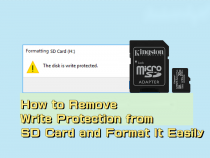 How to Remove Write Protection from SD Card and Format It Easily