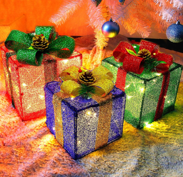 LED-Lit Gift Boxes