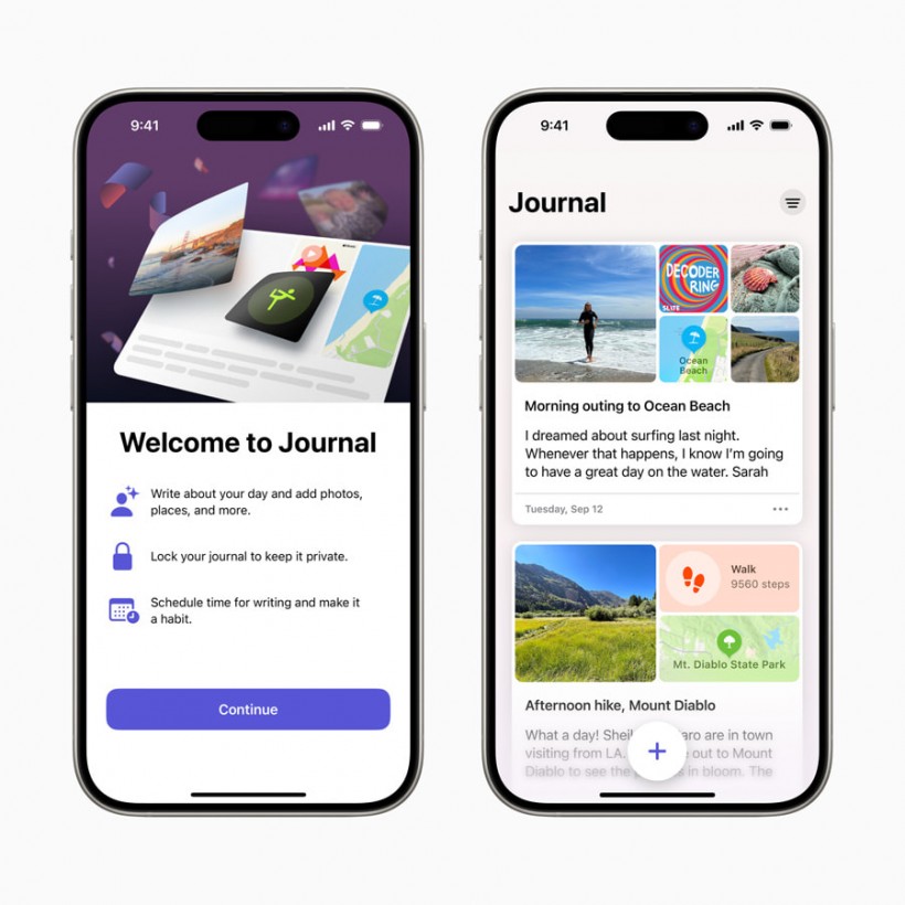 Apple Drops iOS 17.2 Update: New Journal App, Spatial Video Capture, Bug Fixes