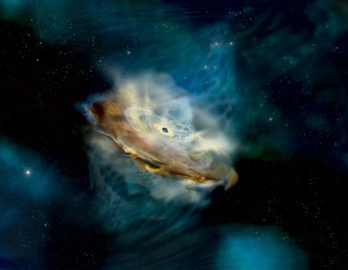 NASA Discovers Black Hole Cosmic Fossils 5 Million Years Old