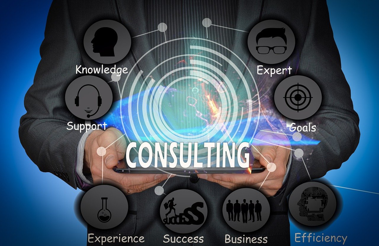 Businessman Consulting Business