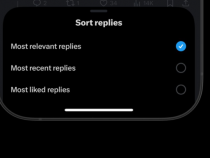 X Sort Replies Feature Now Available