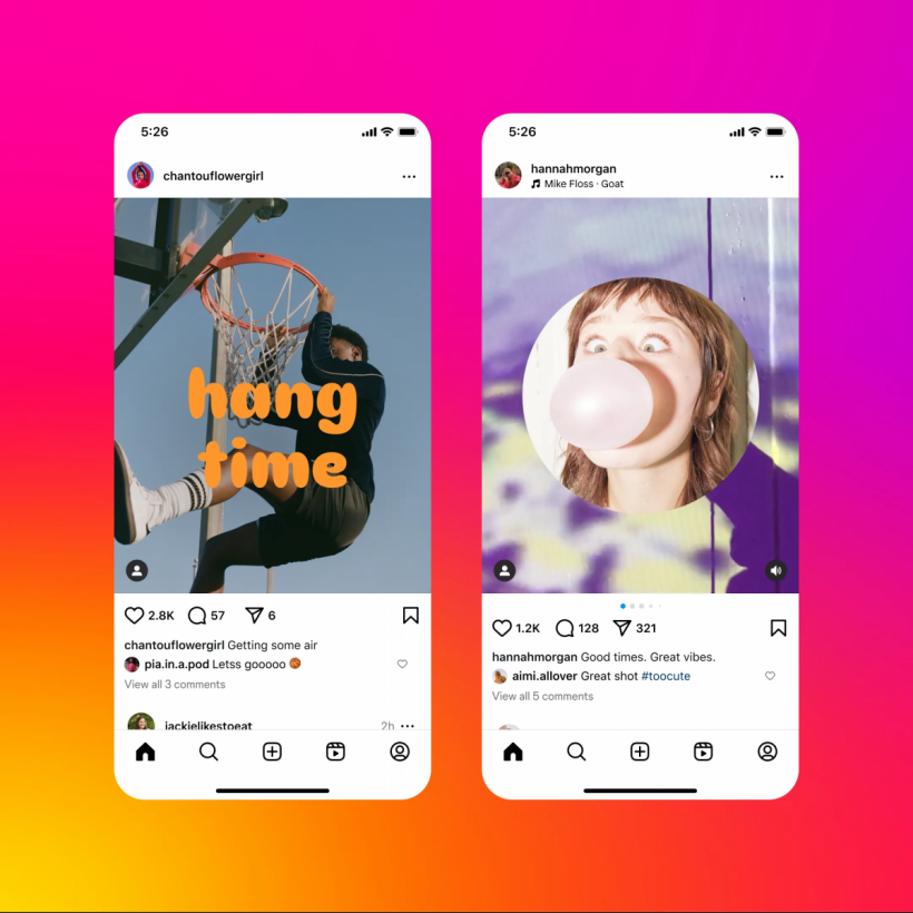 Instagram Posts Update