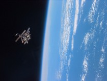 Alien UFO's Spotted In Outer Space Obersving ISS