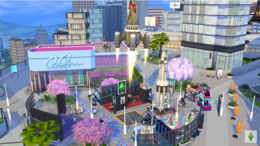 the sims 4 no one at romance festival
