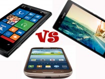 Lumia 920 vs Galaxy S3 vs Xperia Z
