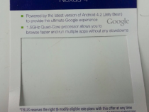 Leaked TELUS Internal Document Of Nexus 4