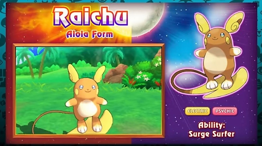 Pokemon Sun And Moon Tips Tricks Evolve Into Alolan Raichu