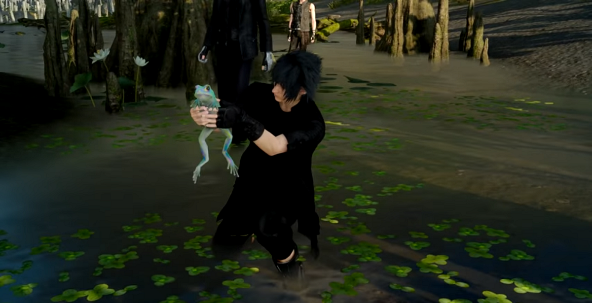 ff xv the frogs of legend